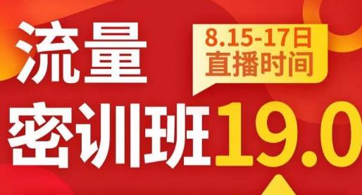 秋秋线上流量密训班19.0，打通流量关卡，线上也能实战流量破局-云帆学社