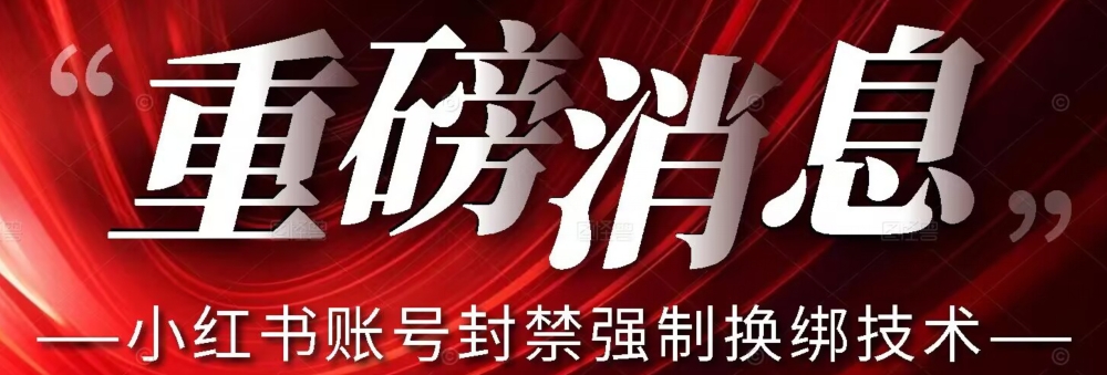 【最新】小红书账号封禁强制换绑技术可日赚300-云帆学社