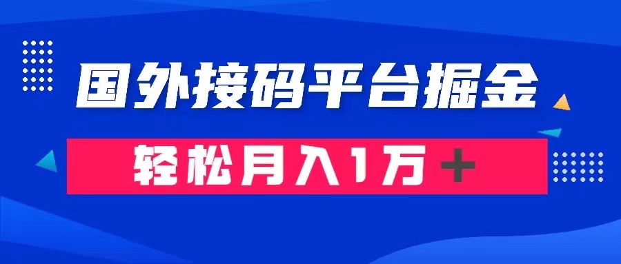 （8058期）通过国外接码平台掘金卖账号： 单号成本1.3，利润10＋，轻松月入1万＋-云帆学社