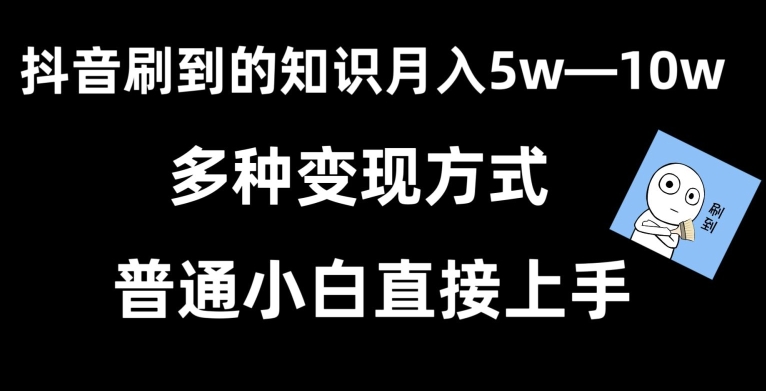 抖音刷到的知识，每天只需2小时，日入2000+，暴力变现，普通小白直接上手-云帆学社