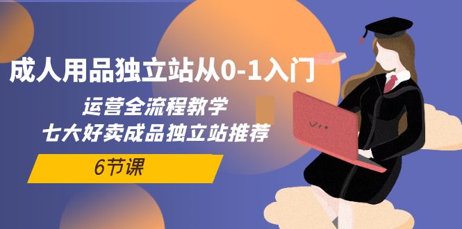 （10082期）成人用品独立站从0-1入门，运营全流程教学，七大好卖成品独立站推荐-6节课-云帆学社