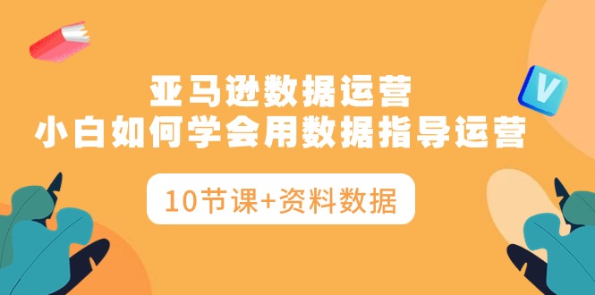 （10158期）亚马逊数据运营，小白如何学会用数据指导运营（10节课+资料数据）-云帆学社