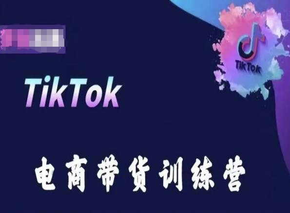 TikTok电商带货训练营，跟随时代潮流，跨境掘金-云帆学社