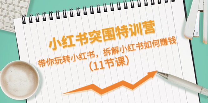 （10868期）小红书突围特训营，带你玩转小红书，拆解小红书如何赚钱（11节课）-云帆学社