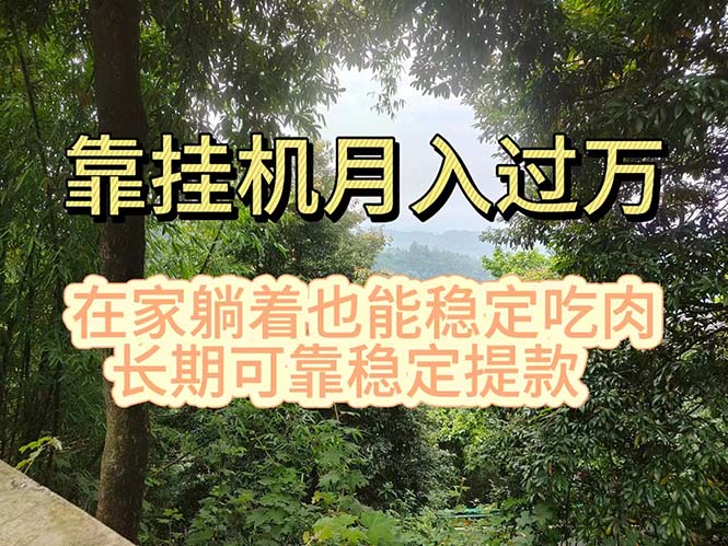 （11144期）挂机掘金，日入1000+，躺着也能吃肉，适合宝爸宝妈学生党工作室，电脑…-云帆学社