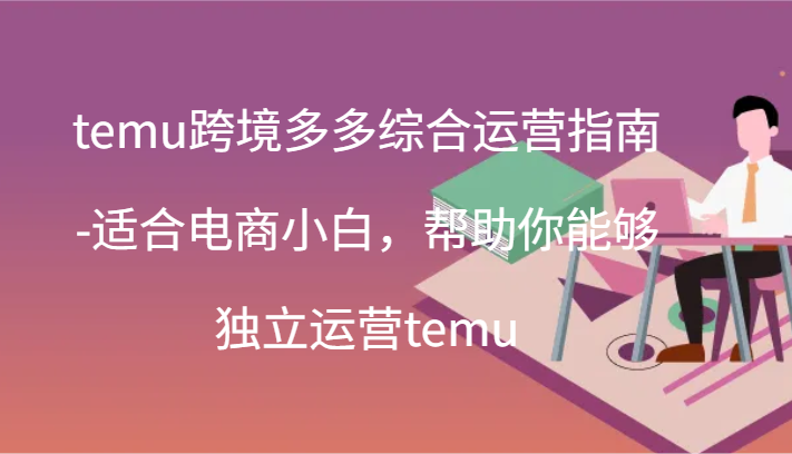 temu跨境多多综合运营指南-适合电商小白，帮助你能够独立运营temu(44节)-云帆学社