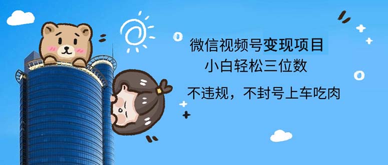 （12660期）2024最新微信视频号，0撸项目，自己玩，小白轻松日入三位数-云帆学社