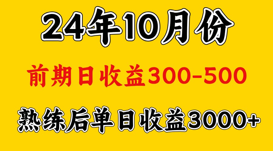 高手是怎么赚钱的.前期日收益500+熟练后日收益3000左右-云帆学社