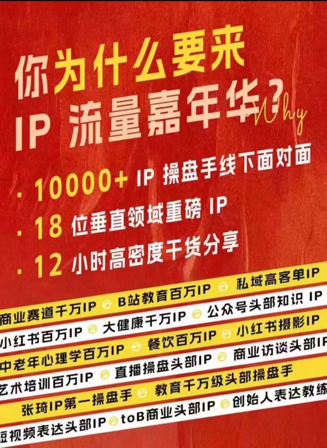 群响IP流量嘉年华，​现场视频+IP江湖2024典藏版PPT-云帆学社