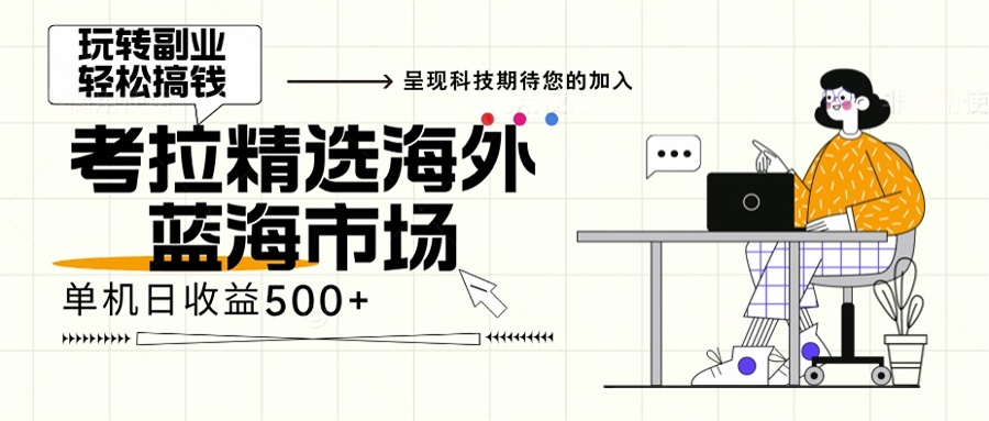 （13191期）海外全新空白市场，小白也可轻松上手，年底最后红利-云帆学社