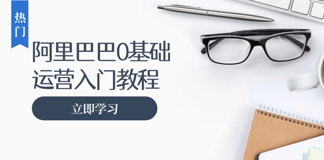 （13291期）阿里巴巴运营零基础入门教程：涵盖开店、运营、推广，快速成为电商高手-云帆学社