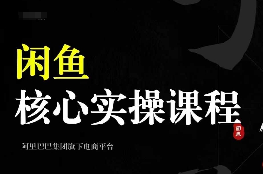 2024闲鱼核心实操课程，从养号、选品、发布、销售，教你做一个出单的闲鱼号-云帆学社