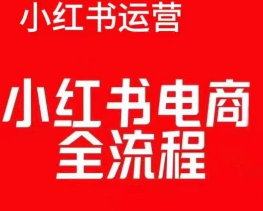 红薯电商实操课，小红书电商全流程-云帆学社