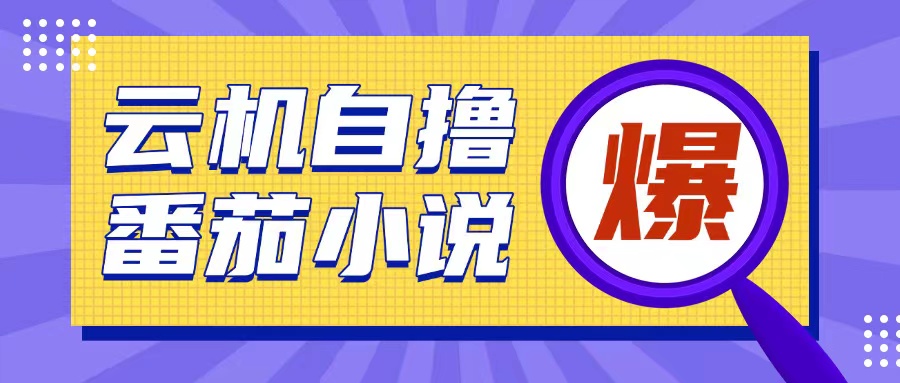 首发云手机自撸小说玩法，10块钱成本可撸200+收益操作简单-云帆学社